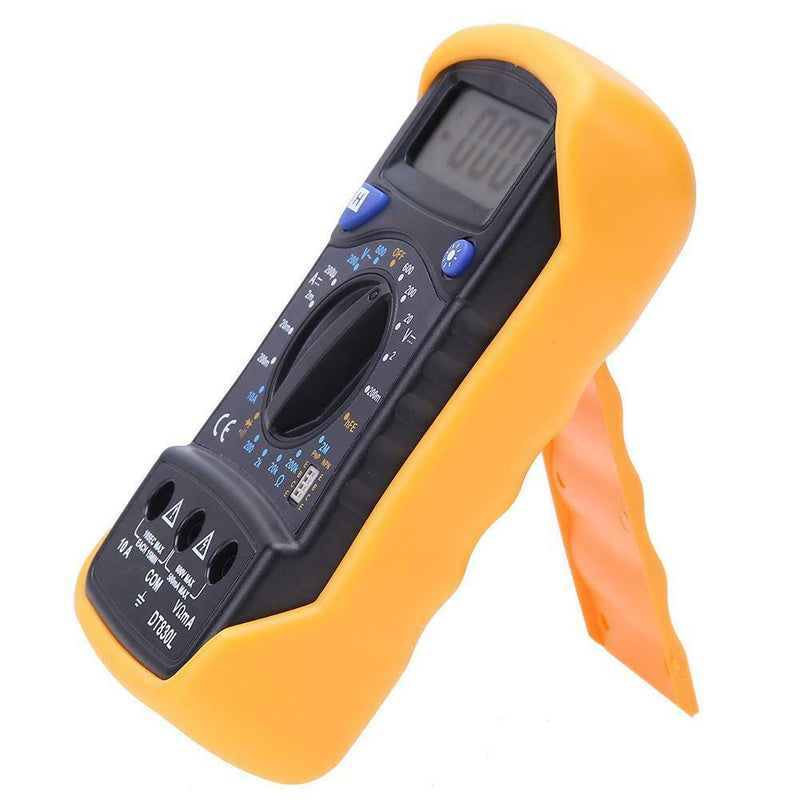 DT830 Digital Backlight LCD Multimeter AC/DC Voltmeter Resistance Tester