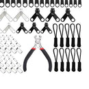 183Pcs Zipper Repair Kit Replacement Full Set Zipper Pull Puller  Kit with