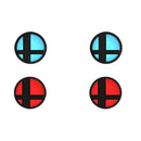 5X(4Pcs Anti-Skid Analog Thumb Stick Grips For Nintendo Switch Ns Game Con Z9U8)