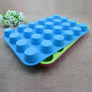 24 Cup Silicone Mini Muffin Bun Cupcake Baking Bakeware Pan Mould Tray M8S5
