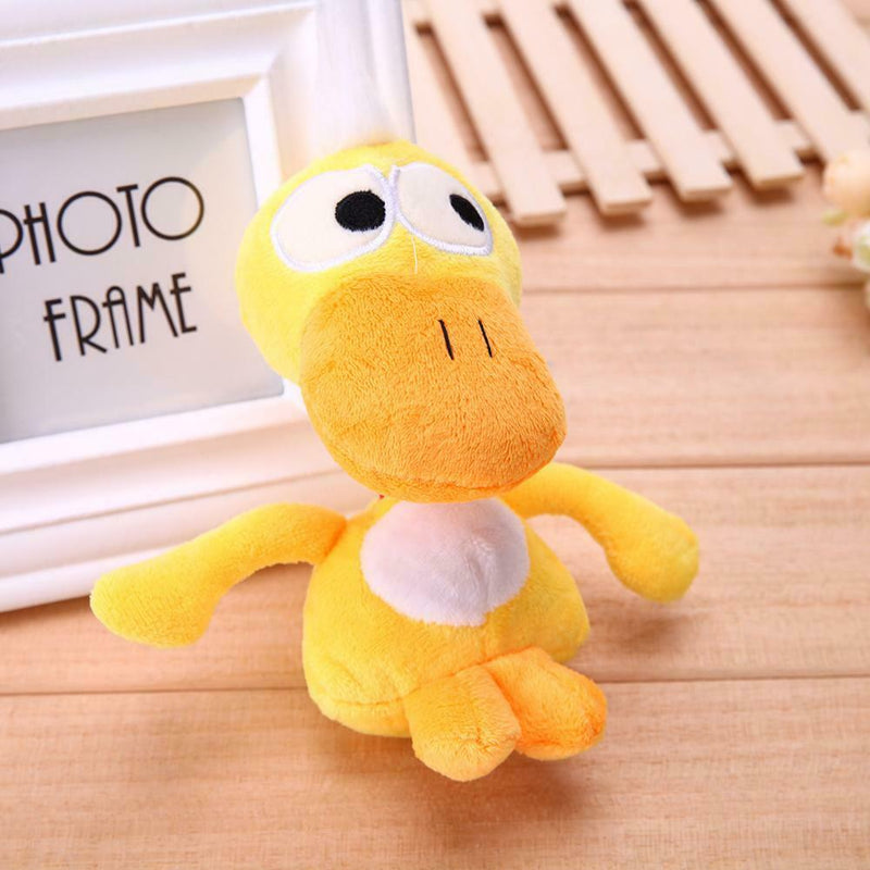 Pet Puppy Dog Chew Sound Squeaky Plush Sound Duck Funny Toys