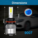 9007 HB5 LED Headlight Conversion Kit w/Decoder Bulbs Lamp 6500K Beam Bulbs Whit