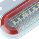 Car truck trailer 12LED Red Light guide Floor lamp tail light Side marker li Gw