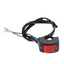 12V 2 Wires Motorcycle Handlebar On/Off Button Switch for LED Headlight Fog Lamp