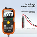 Digital Multimeter Transistor Capacitor Tester Capacitance Meter (Orange) A