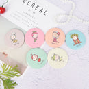 1x Lady Girl Cute Mini Makeup Cosmetic Portable Pocket Mirror Random Color Kw