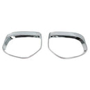Rearview Side Mirror Glass Rain Shield Sun Visor Shade Frame 2Pcs/Set for M