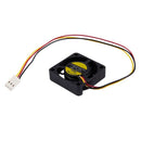 3 Pcs 40mmx10mm 3P 7 Blades Computer Chipset Cooling Fan DC 12V W1E2