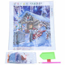 DIY 5D Diamond Painting Christmas Snowman Embroidery Cross Stitch Home Deco