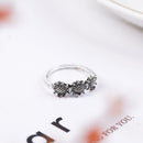 BÃ¶hmische 15 teile / paket Antike Fingerring Set Schwarz schmuck stein Vint