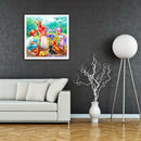 5D DIY Full Drill Diamond Painting Children Embroidery Mosaic Craft Kit