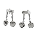 30Pcs Twin Bells Ring Fishing Rod Clamp Bite Lure Alarms Fishing Bells Ring