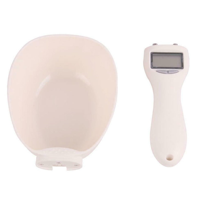 800g/1g Pet Food Scale Dog Feeding Water Scoop Kitchen Measuring Spoon Cup