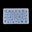 new 1Pcs Diamond Shape Silicone Mold Mould Pendant Jewelry Making Mold DIY