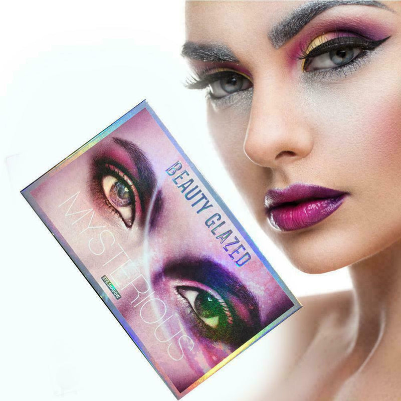 Eyeshadow Palette 18 Color Eye Shadows up Waterproof Make Shi Z0V1
