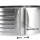 Adjustable Round Stainless Steel DIY Mousse Cake Ring Mold Layer Slicer Cutter