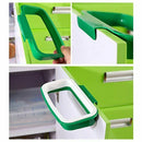 Waste bag holder Kitchen cupboard Kitchen made of plastic Storage Clothes r