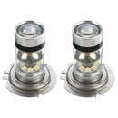 2X H7 LED Car Headlight High/Low 10000W 150000LM COB Kits Fog Lamp 6000K White