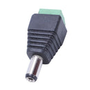 40 Pcs DC Power Cable Female Male Plug Connector 5.5mm x 2.1mm for CCTV Cam