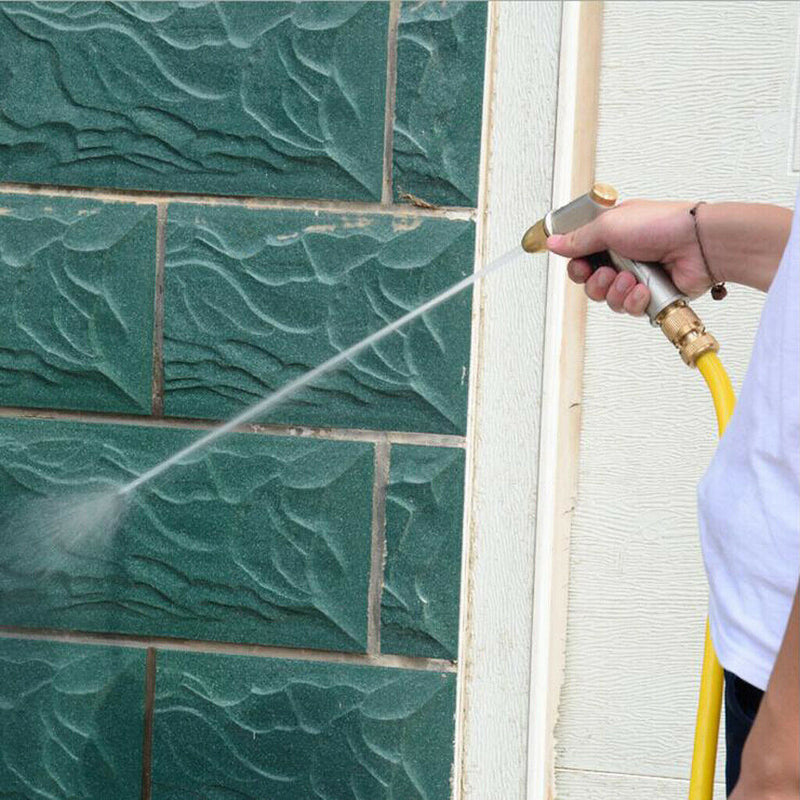 2 Garden Hose Nozzle Hand Sprayer Heavy Duty Metal Water Spray Gun