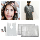 200X Disposable Hair Cutting Cape Clear Hairdressing Apron Cloth for Barber