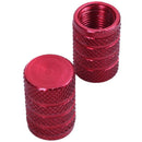 4pcs Car bikes Tire Valve Stems Cap Knurling Style for 8V1 US schrader valv