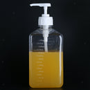 Clear Refillable Bottle for Dispensing Condiments Coffee Creamers Cocktail