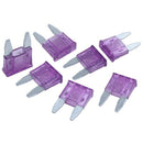 30 Pcs Motorcycle Car Auto ATC ATO Small Blade Fuse Purple 3A