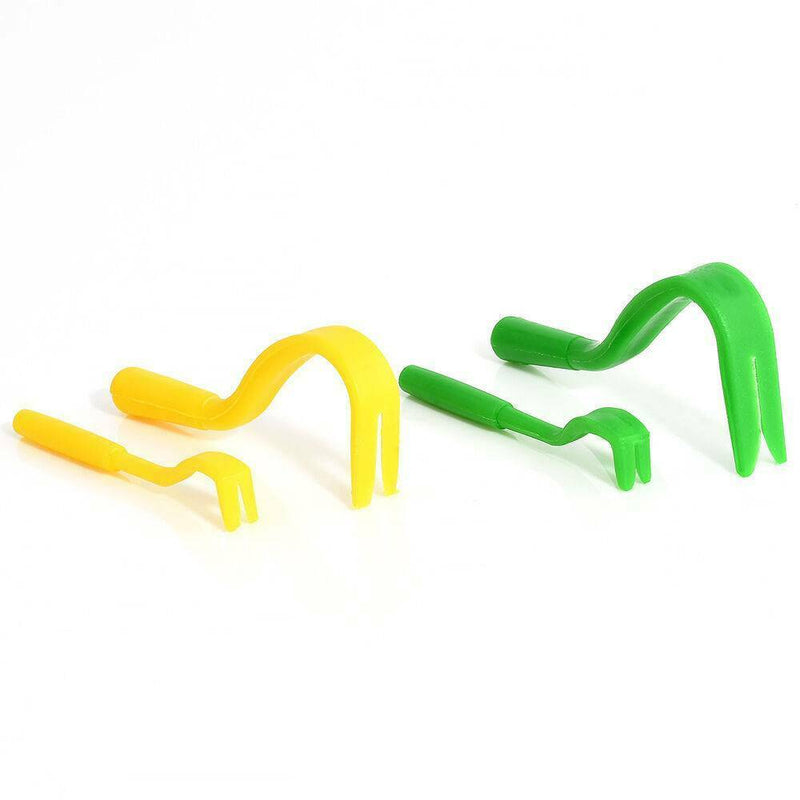4pcs 2 Size TICK REMOVER HOOK DOG RABBIT HORSE CAT HUMAN USEFUL TOOLS