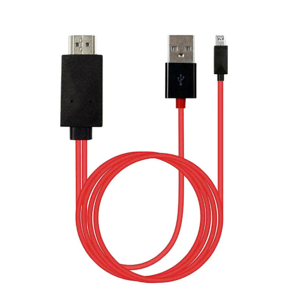 2m Micro USB To HDMI 1080P HD TV Cable Adapter For