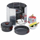 NatureHike Outdoor 8 Plates Foldable Wind Shield For Camping Stoves Cooker