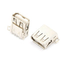 10pcs USB Type A 180 Degrees Socket Female Solder Plug Adapter Connector S %x