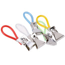 5pcs Towel Hanging Clips Hooks Loops Hand Towel Hangers Hanging Clothes Pegs SE