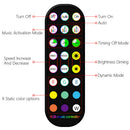 Waterproof Dynamic With APP And Remote Car Atmosphere Lamp Romantic  RGB