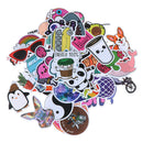 50Pcs Cute Cartoon Stickers DIY Laptop Luggage Guitar Bicycle Skateboard Dec OZ