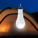 5 Modes 20 COB LED Solar Light USB Rechargeable Bulb Camping Lamp (7W)