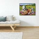 5D DIY Full Drill Diamond Painting Dog Cross Stitch Embroidery Kit (C1128)