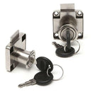 Drawer Cam Lock 22mm with 2 Keys For Cabinet Office-Wardrobe-Cupboard