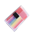 A6 13 lattice Expanding File Plastic Folder Organizer Document Rainbow Color
