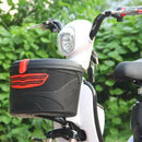 Electric bicycle front frame car basket mountain bike plastic basket specia