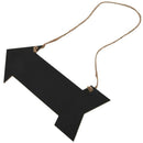 arrow hanging black chalkboard MESSAGE FUN PLAQUE KITCHEN GIFT HOME NOTE ME T8V6