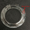 5cm Handing Ring Chandelier Glass Crystals Lamp Parts Drops Pendant 1pcs
