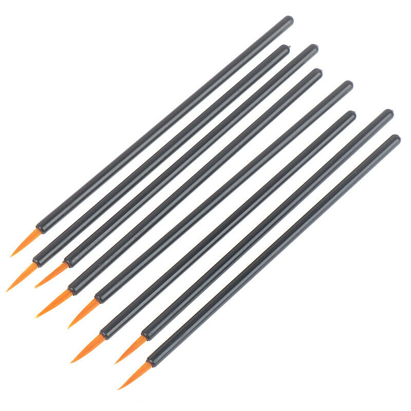 50Pcs Disposable Eyeliner Brushes Individual Applicator Fibre Swab Liner Br Ew