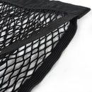 Universal Car Truck Seat Rear Pocket Storage Organizer Nylon Net Bag w/Magic Tap