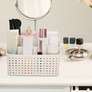 Cosmetics Storage Box, Skin Care Makeup Organizer Display Case, in Rattan A