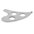 1X 304 stainless steel gua sha massager scraper physical loose muscle merid J_