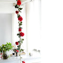 180cm Large Wedding Party Bouquet Rose Home Decor Artificial Flowers Red
