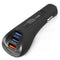 Quelima Qc 3.0 3 Ports Usb Charger Quick Car Charger Adapter Auto Mobile Ph C3P3