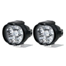 1X(2Pcs 6Led Motorcycle Spotlight Headlight Driving Light Fog Lamp Super Br