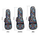26 Inch Double Strap Hand Folk Ukulele Carry Bag Cotton Padded Case For Uku P3G4